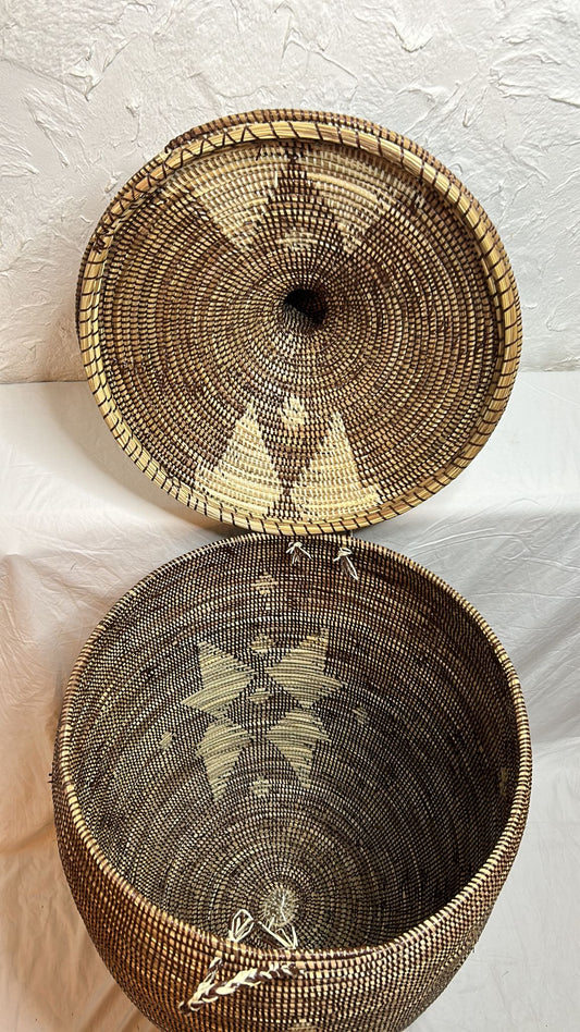 Mboul's A24 : Panier en paille fait main Big-Size