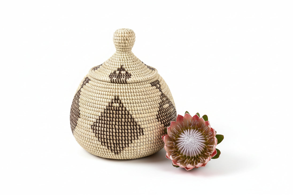 Panier en paille pour vos petits rangements