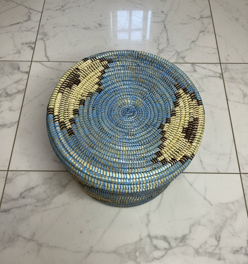 Panier DIAGOU 15 – Modèle Moyen en Fibre Naturelle, Fait Main pour un Rangement Harmonieux