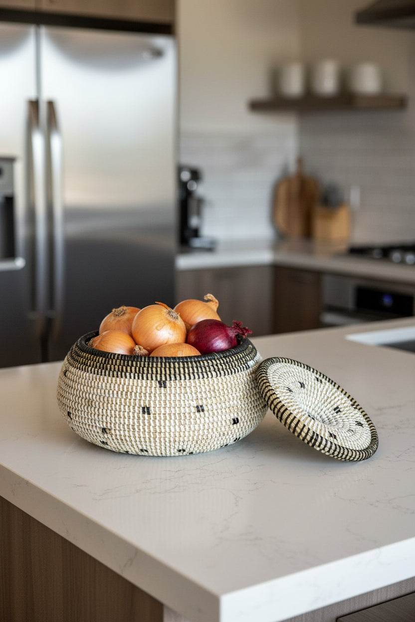 Petit panier tressé pour vos rangements
