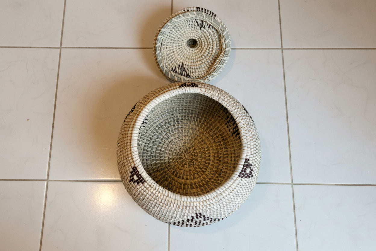 Panier en paille pour vos petits rangements