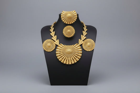 Parure de bijoux en Plaqué-Or sous garantie